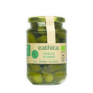 Cogombrets en vinagre eathica BIO 345 g